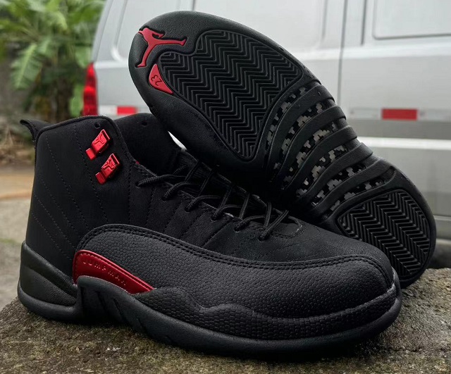 Air Jordan 12 Retro 2024 Black Metallic Red